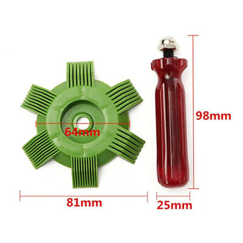 1PC Air Conditioner Fin Repair Comb Cooler Condenser Compact Refrigeration Tool Radiator Fin Comb Rake Cleaner Tool