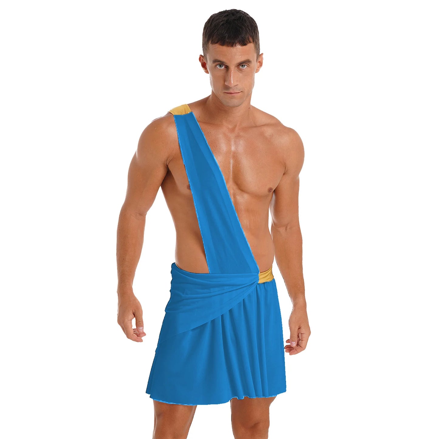 Halloween Adult Cosplay Complete Set Ancient Greek God Gladiator Clothing Mythical Prince Aladin Party Performance Costume