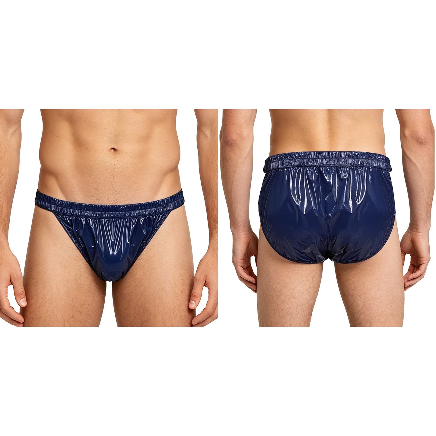 Men Leak-proof Diaper Cover Shorts Mesh Liner Waterproof Double Layer Shorts Swimming Suit Nursing Special Needs Reusable Briefs
