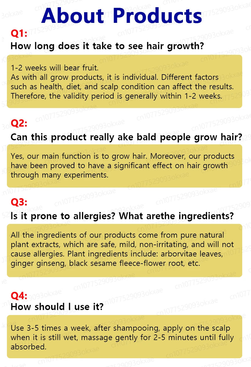 hair growth oil, Repair baldness, hairline, seborrheic alopecia hair care  fast shipping  hair oil