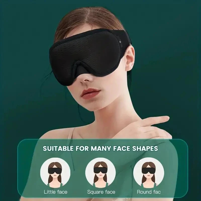 1-2pcs Eye Mask Breathable 3D Sleeping Eye Mask Comfortable Sleep Easy To Wash And Clean Travel Essentials
