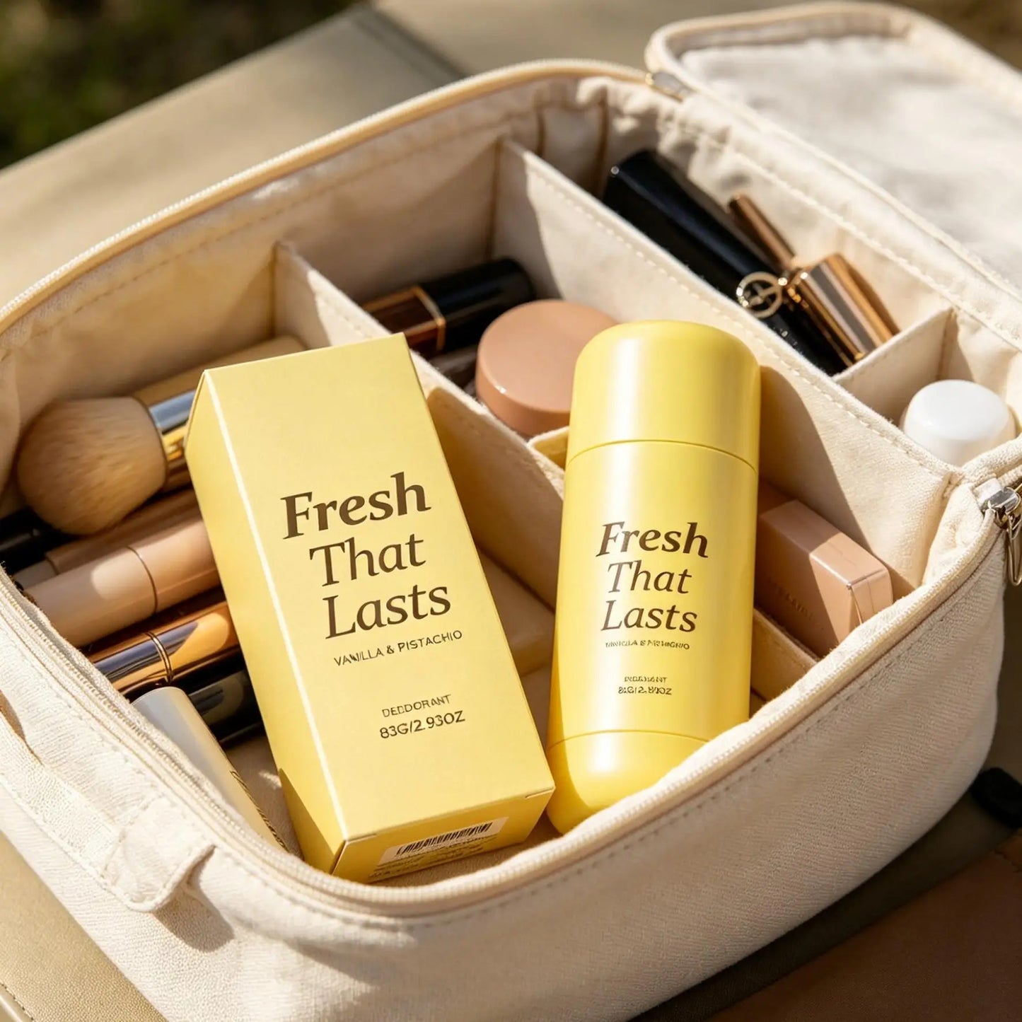 Vanilla Deodorant Stick Armpit Antiperspirant Odor Eliminator Brightening Skin Care Products Kojic Acid Turmeric Deodorant 83g