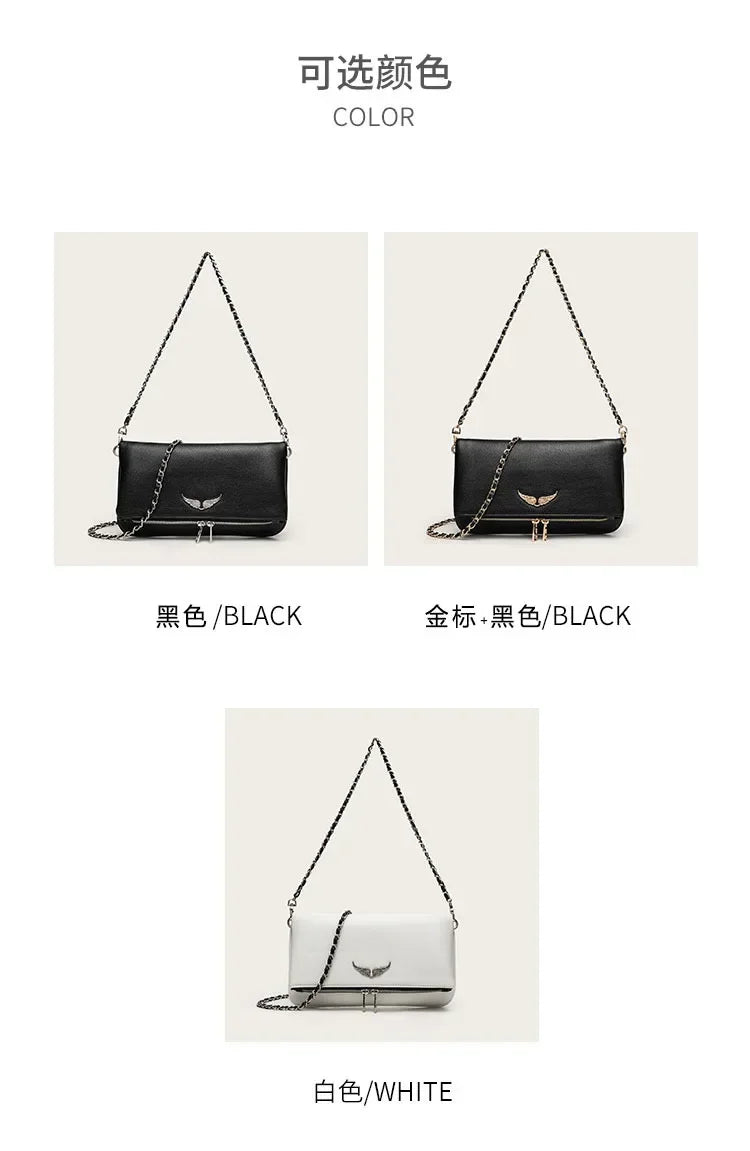 Wing Mini Square Bag for Women, 2026 Fashion Underarm Shoulder & Crossbody Bag, Cute Small Purse, Versatile Chic Handbag