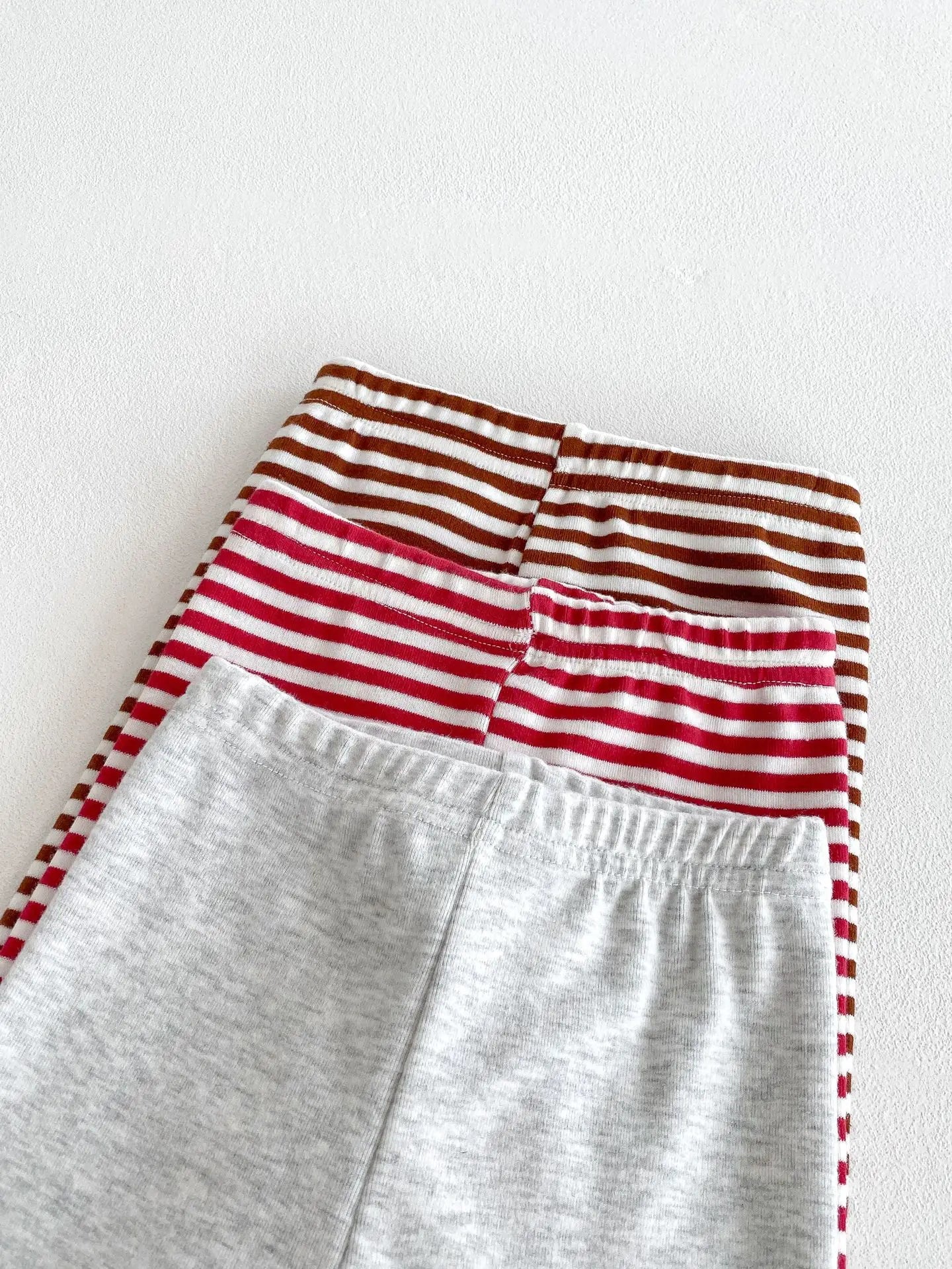 Baby Girl Boy Autumn Winter Christmas Cute Sleeveless Bodysuit Long Sleeve Striped Top Pants Infant Bibs Newborn Clothes B6091