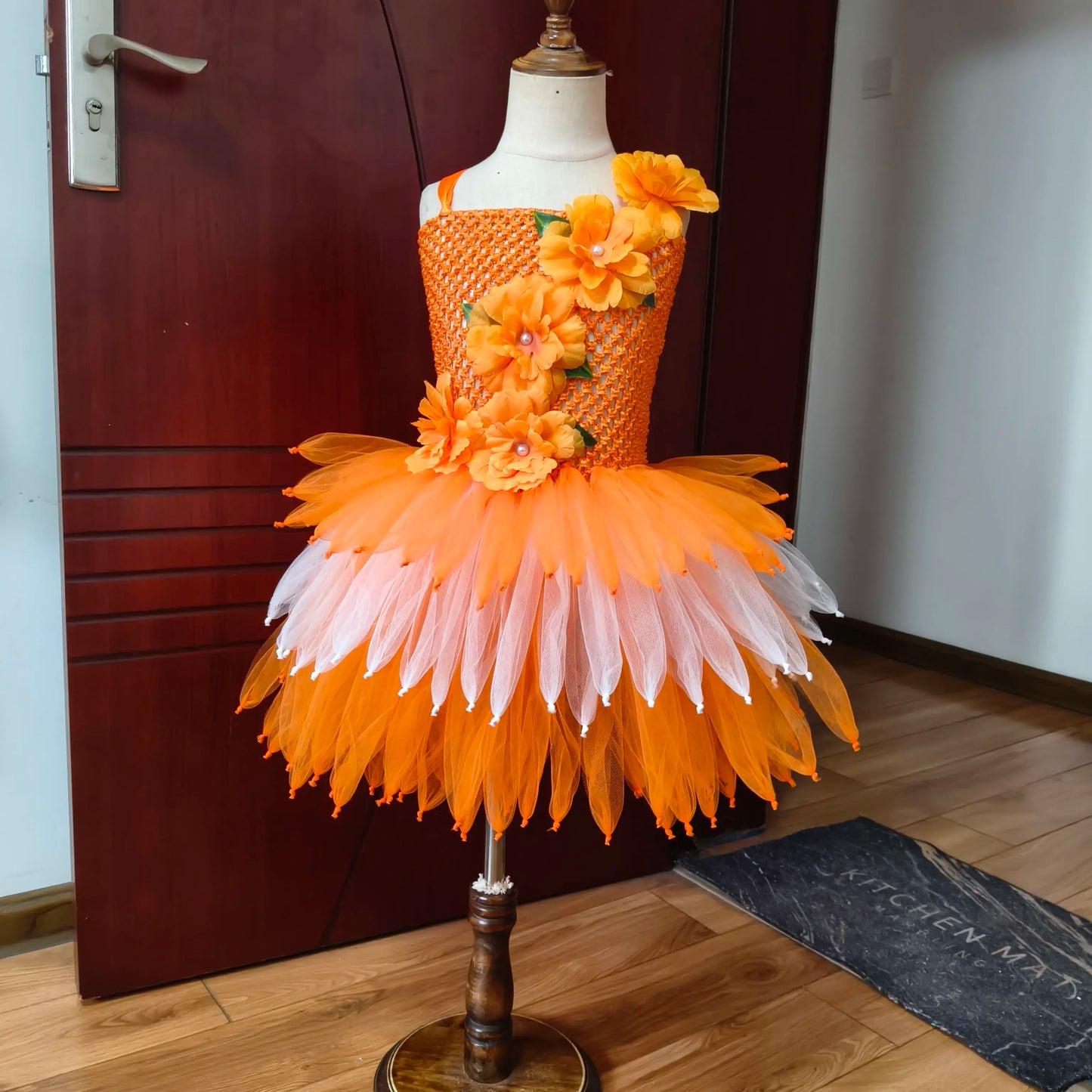 Girls Fairy Costume Princess Dress Kids Butterfly Wing Outfit Tulle Dress Halloween Birthday Party Fancy Dress Carnival Pageant