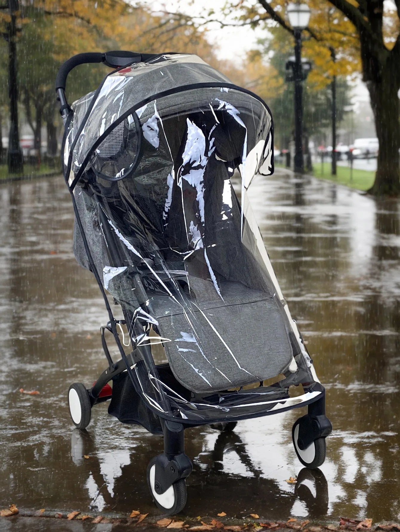 Universal Baby Stroller Rain Cover Waterproof EVA Cover Compatible with Babyzen Yoyo2 Yoya Stroller Accessories