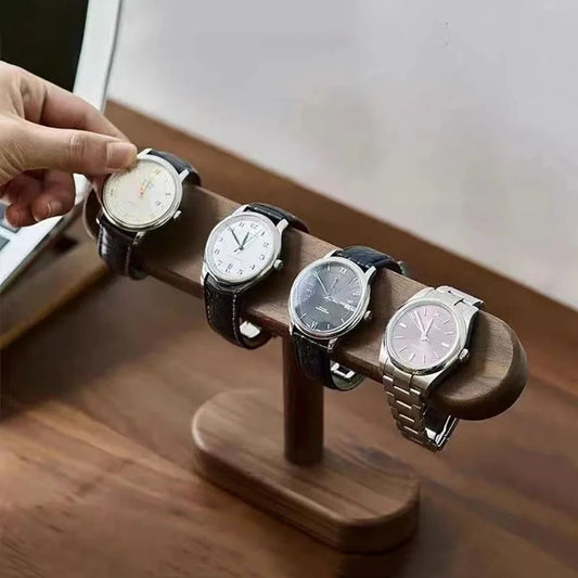 Walnut color Watch Bracket Display Holder Jewelry Bracket Chain Anklets Hanger Stand Racks Organizer For Counter Shows