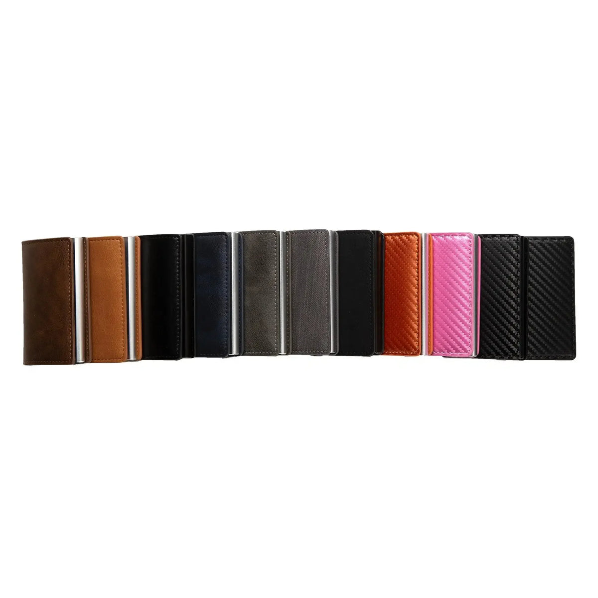 Anti-theft RFID credit card holder minimalist wallet pocket slim card holder card holder pu leather for men and women