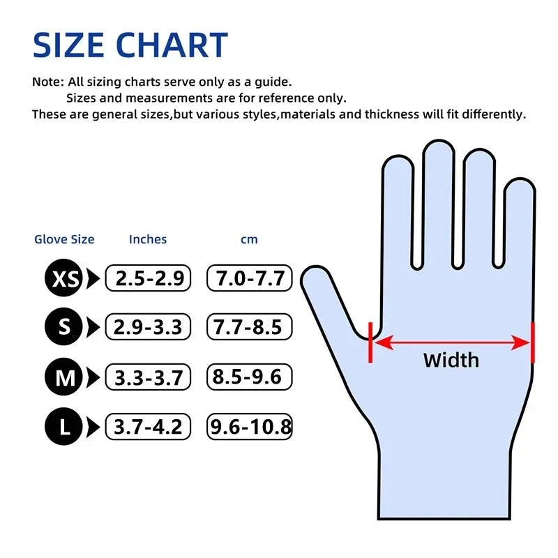 20/50/100PCS Black Nitrile Gloves Disposable Latex Free Household Gloves for Kitchen Cleaning Industrial Beauty Tattoo Gloves