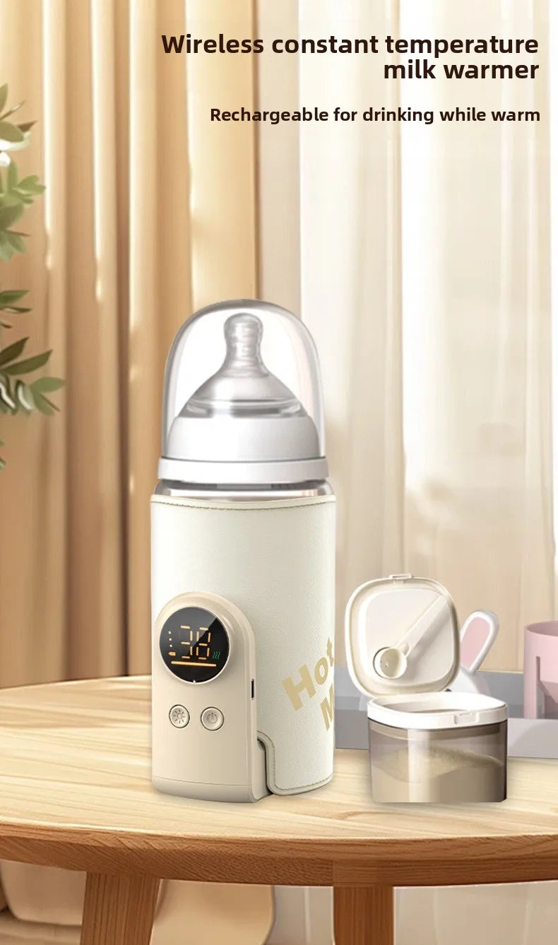 Baby Milk Warmer Baby Nursing Bottle Heater, Portable USB Bottle Warmer for Car, Outdoor Travel Accessories Outdoor Portable