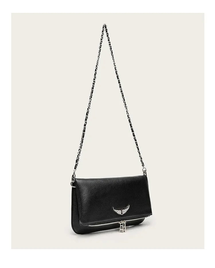 Wing Mini Square Bag for Women, 2026 Fashion Underarm Shoulder & Crossbody Bag, Cute Small Purse, Versatile Chic Handbag