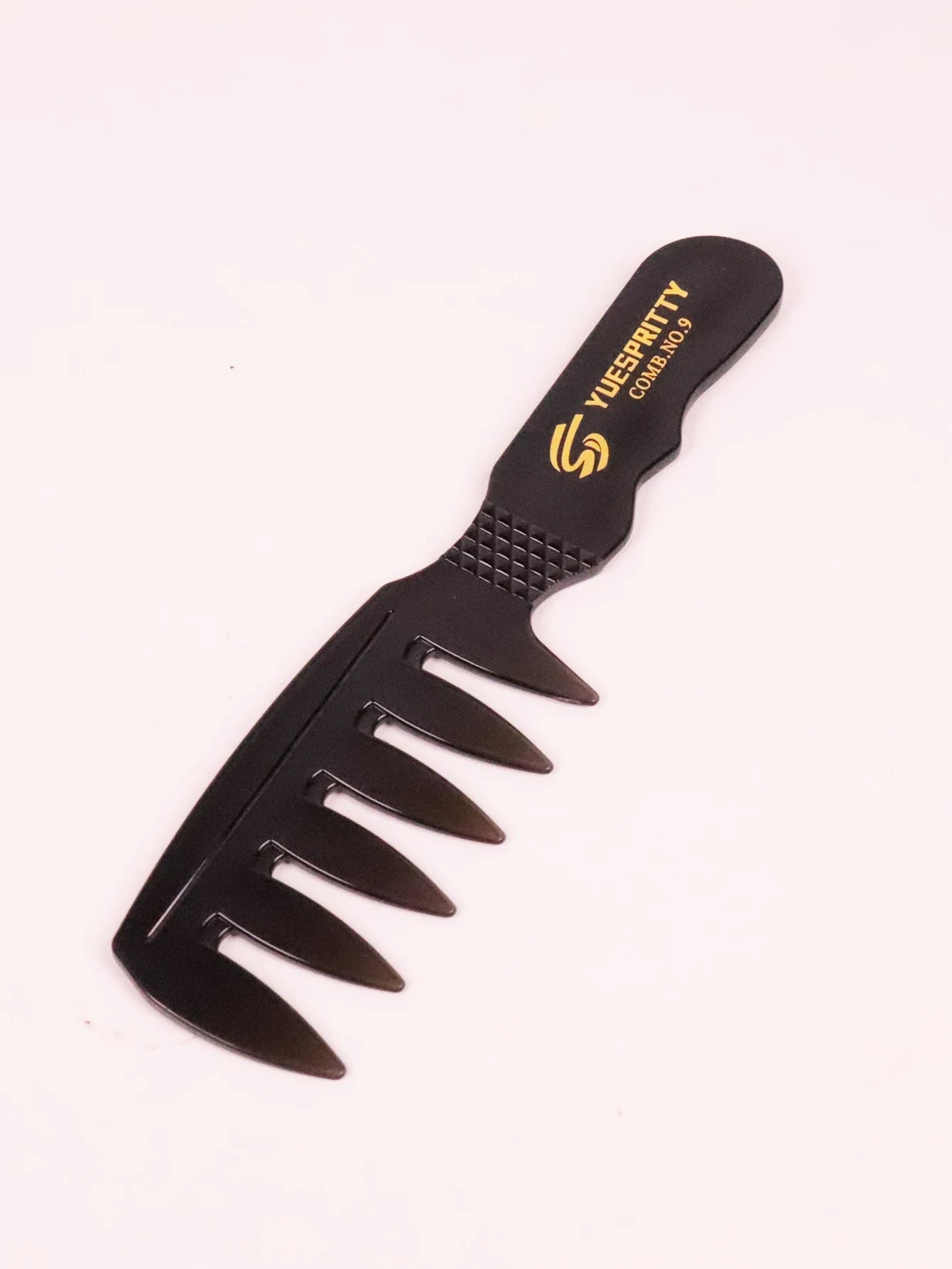 Professional hair salon styling comb set, hollow design massage comb, retro wide tooth comb Special for real hair wigs