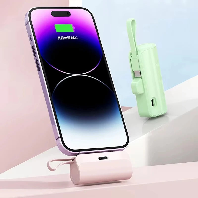 Lenovo 2026 500000mAh Ultra Slim Power Bank Super Fast Charging High Capacity Portable External Battery USB C for Android iPhone