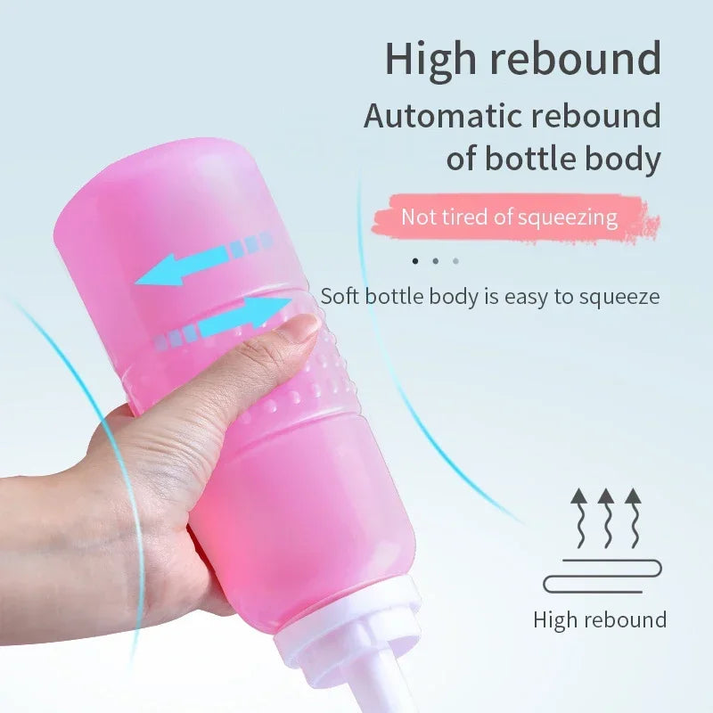 500ML Peri Bottle for Postpartum Care Feminine Hygiene MomWasher Portable Perineal Cleanser After Birth Baby Showers Essential