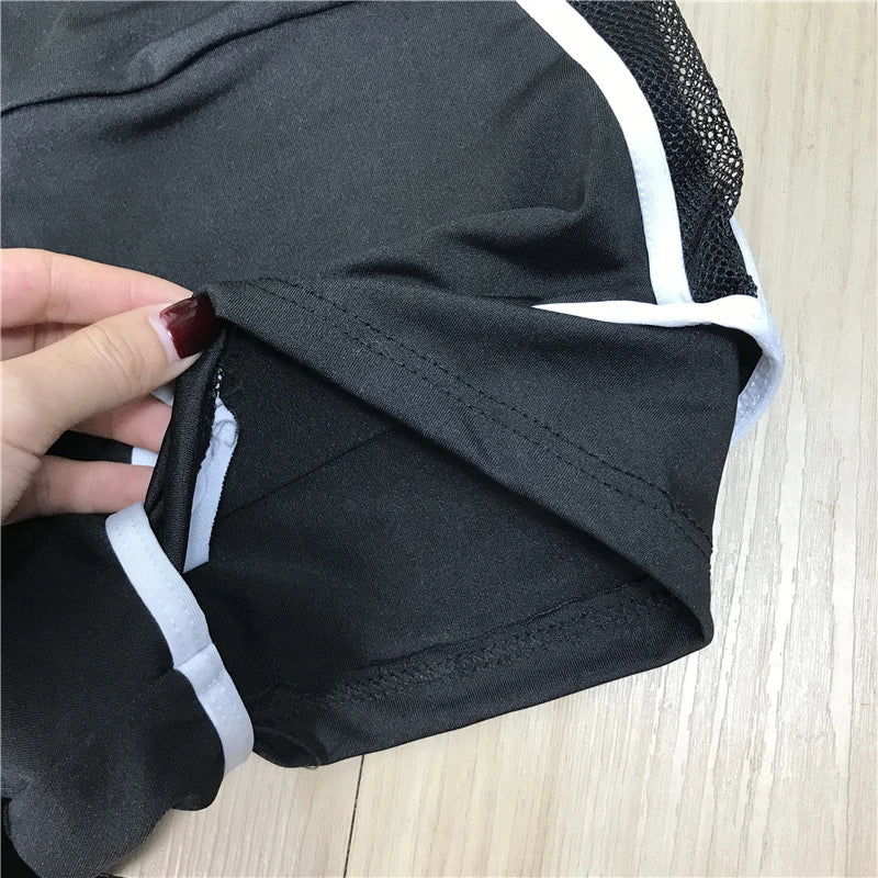 Large Size Women's Swimsuit Tee-Piece Set Conservative Bikini Spor Student Little Fraance Sle Teenage Girl Flat Footwear