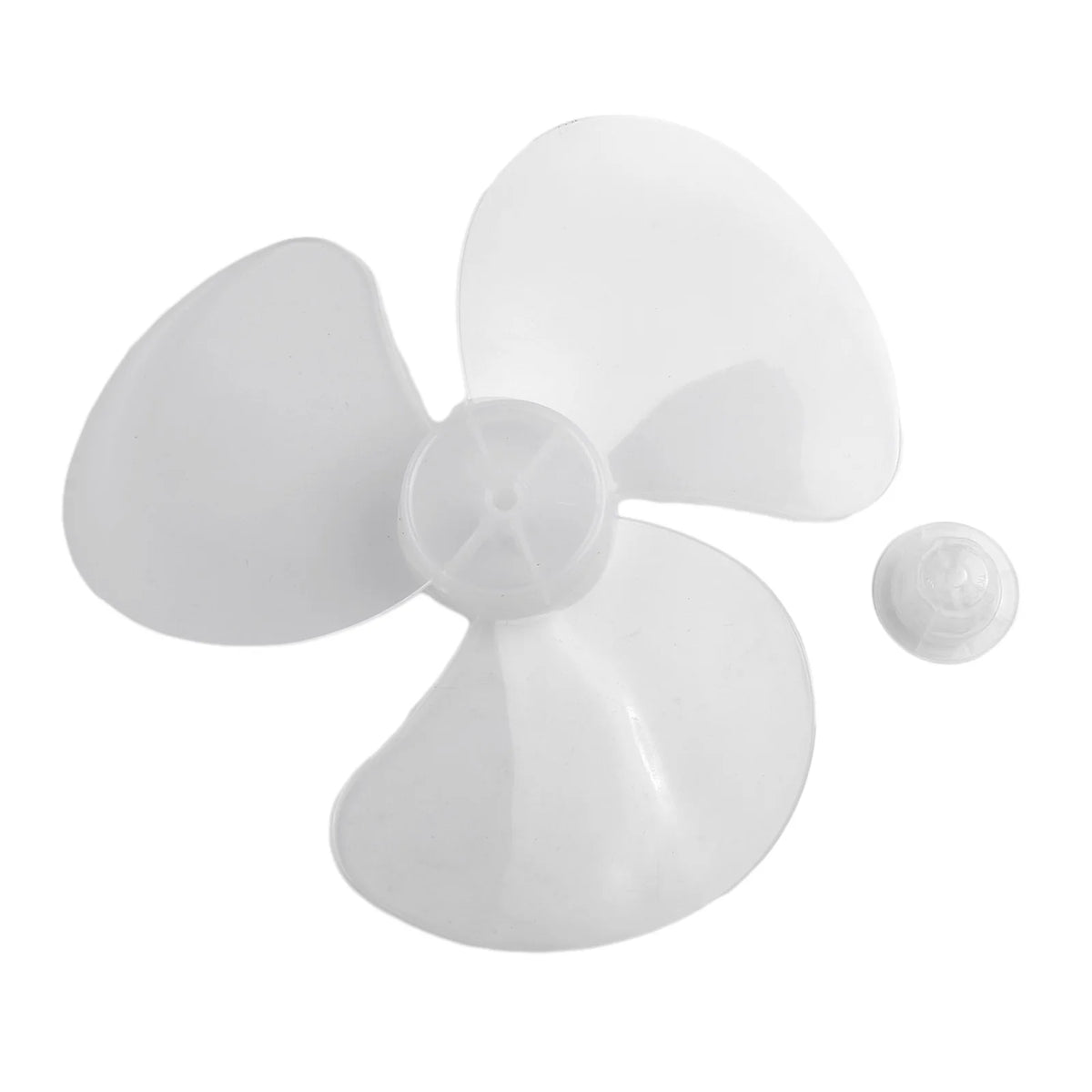 12" Plastic Fan Blade 3 Leaves Home Improvement Radius 14cm Standing Pedestal Floor Wall Table Fanner Practical