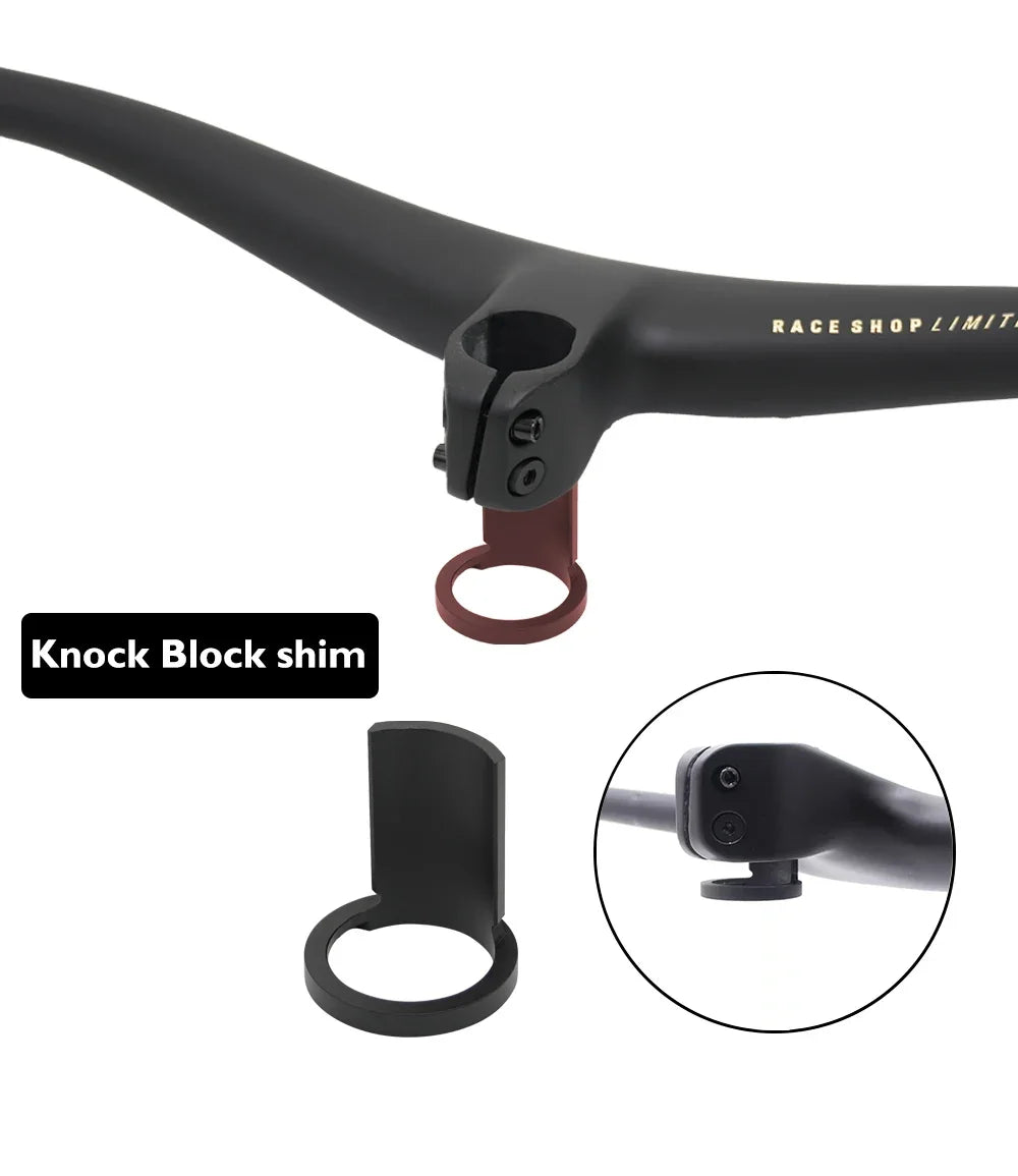 MTB Carbon Handlebar For RSL,Stem Rise 0°, Stem Length 35/45/55, Clamping 28.6mm Rise 27.5mm Width 760mm Mountain Bike Part