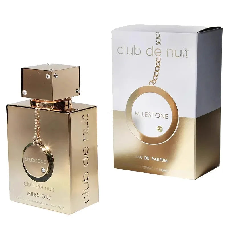 Club De Nuit Intense Man 3.6oz Eau De Parfum Long Lasting Woody Spicy Fresh Unisex Cologne for Men and Women