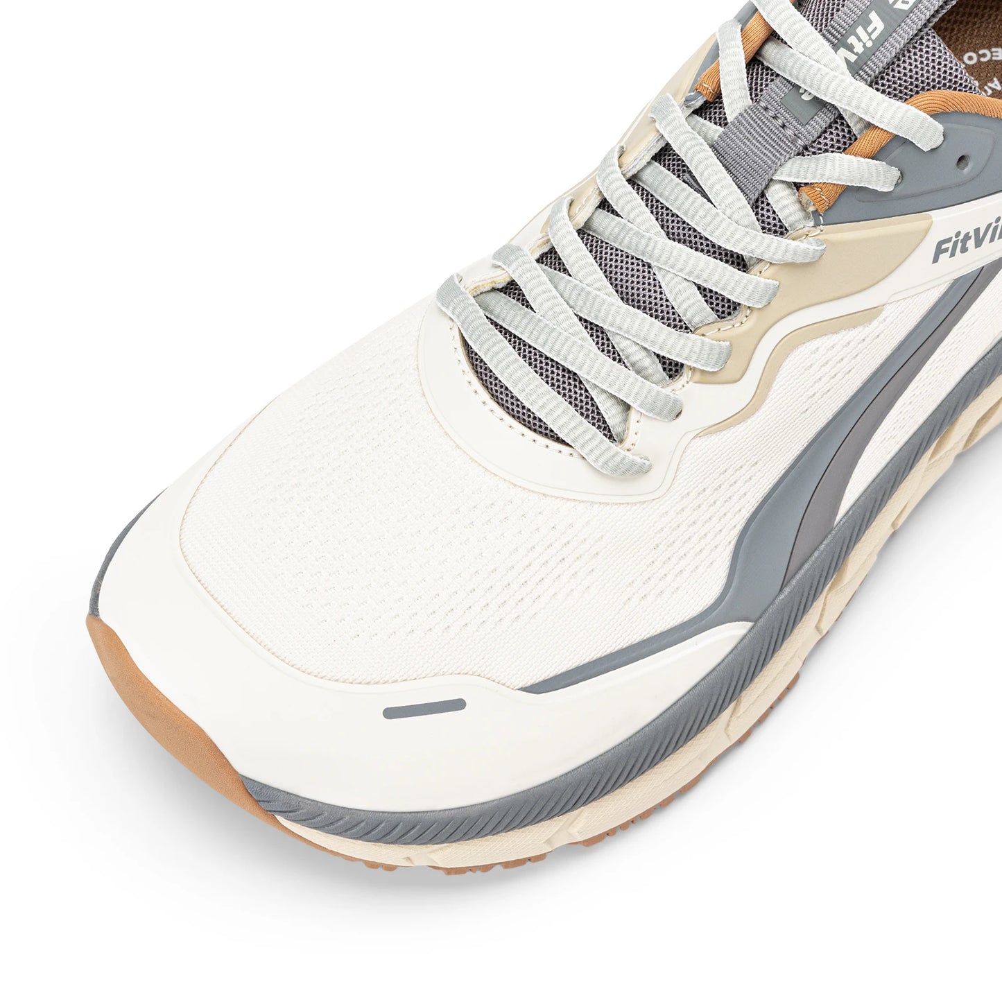 FitVille Extra Wide Men's Running Shoes Breathable Causal Sneakers Cushioned Sports Jogging Shoes for Men Non Slip Arche Support