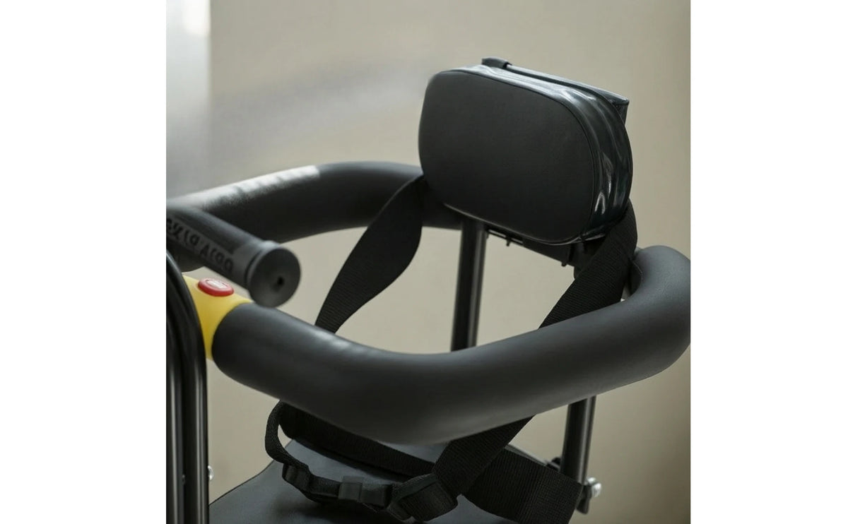 Child Bike Seat Front Mount Safe with Harness Guardrail Padded for Toddlers Kids Family Rides Outdoor Cycling Bike Accessories
