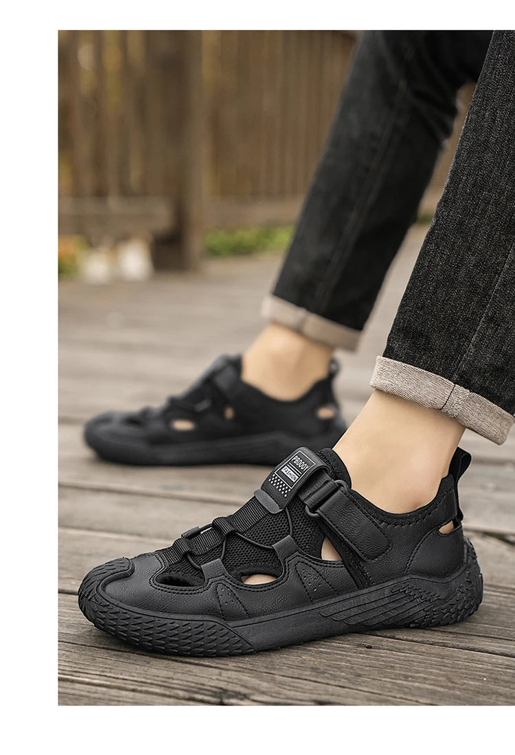 Summer Fashion Lightweight Lazy Shoes Breathable Casual Walking Sneakers New Men's Sandals Outdoor Comfortable Male Beach Shoes