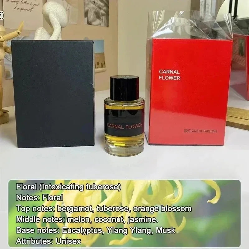 100ML Luxury Niche Perfume Portrait of a Lady Eau De Parfum for Women Rose & Patchouli Scent Long Lasting Fragrance