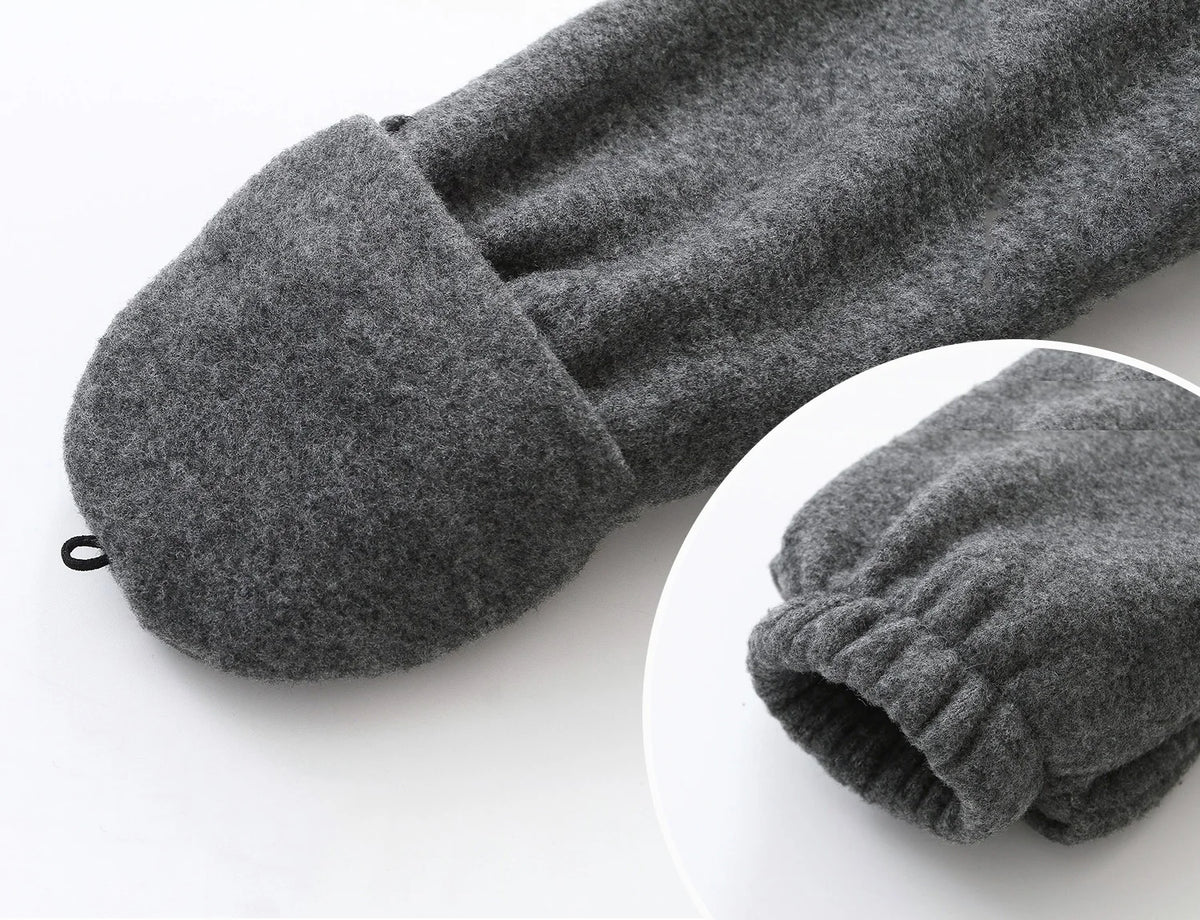Ircomll New Winter Autumn Infant Newborn Rompers Composite Wool Inside Fleece Girls Boys Jumpsuit Kids Jacket Children Coat
