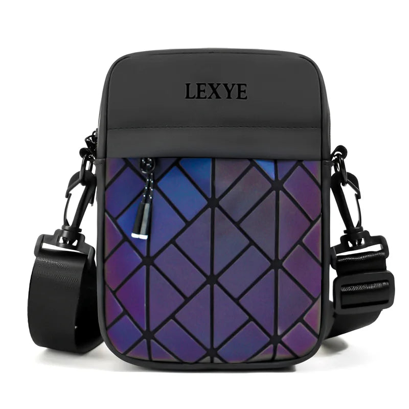 New Style Casual Diamond-patterned Single-shoulder Fashionable Mobile Phone Bag - Premium Men's and Women's Crossbody Small Bag