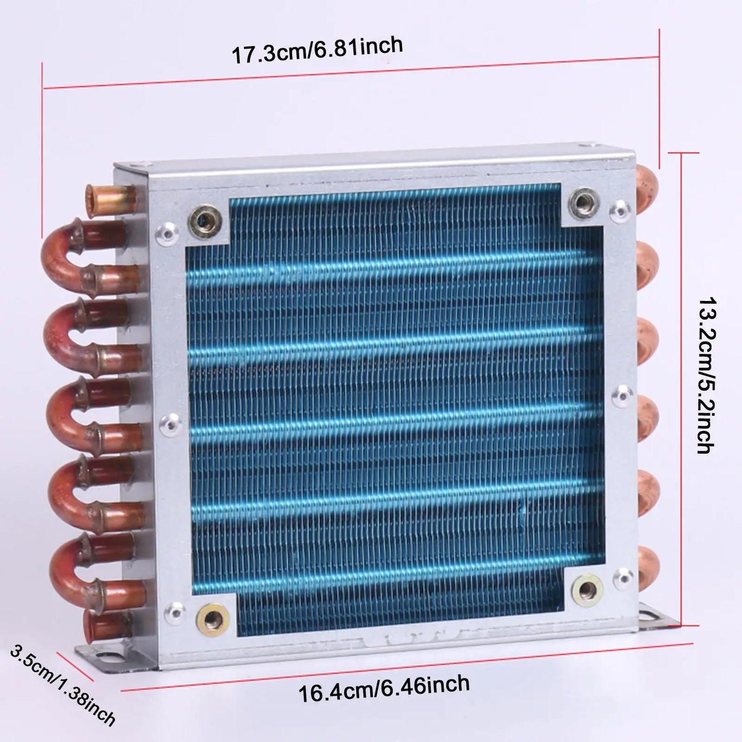Condenser for Refrigerator Freezer Aluminum Fin Compact Small Air Cooled