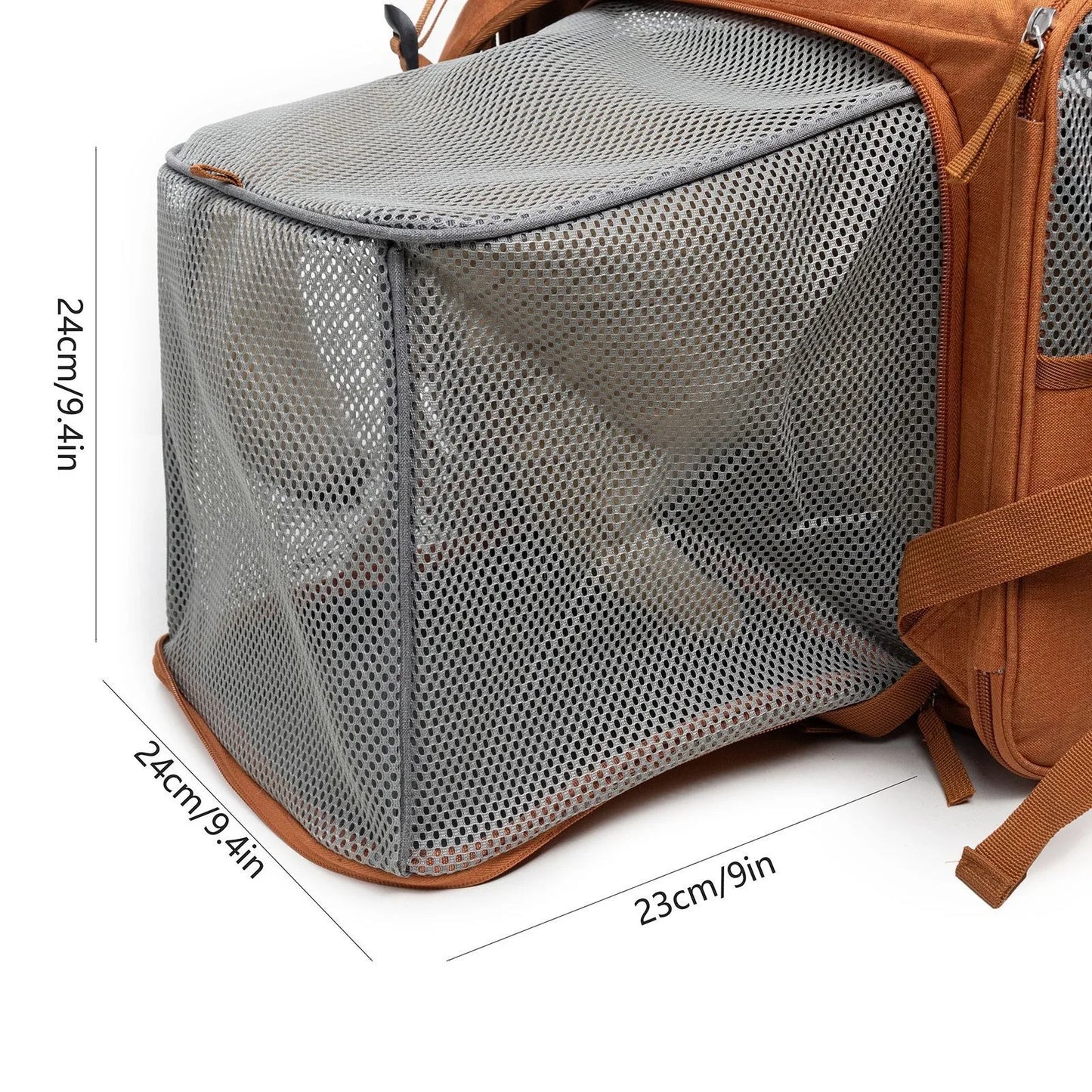 Cat Backpack Carrier, Expandable Pet Carriers for Cats,Hiking Travel Carrier Bag for Small Animal, Airline Approved Cat Carrier