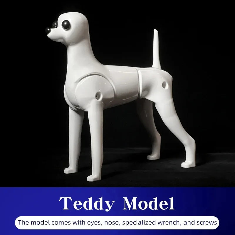 Teddy Dog Pet Simulation Hair Pet Beauty Hair Beauty Whole Body Skeleton Model Pet Simulation Hair For Grooming Practice