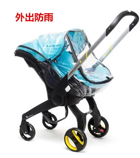 Baby Stroller Accessories For Doona Car Seat Stroller Fabric Replacement Rain Cover Winter Footmuff Storage Bag Cushion Mat