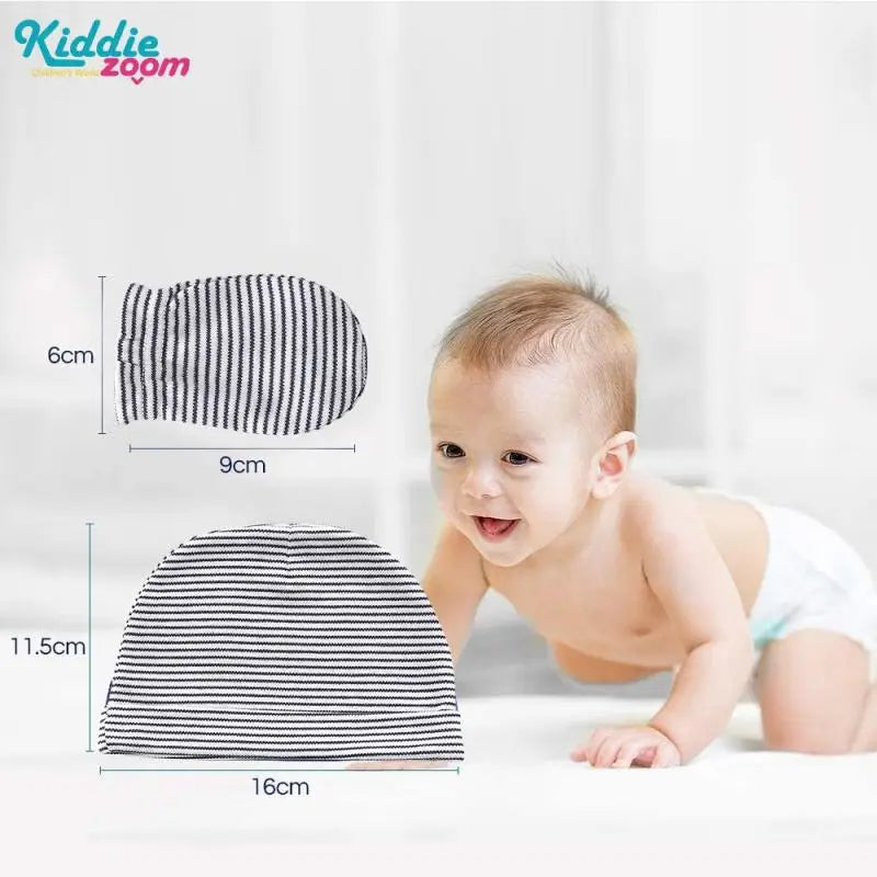 23PCS Newborn Baby Gift Set 100%Cotton Jumpsuit+Hat+Gloves+Pants Baby Boy Clothes 0-6M Animal Baby Girl Clothes Solid Color