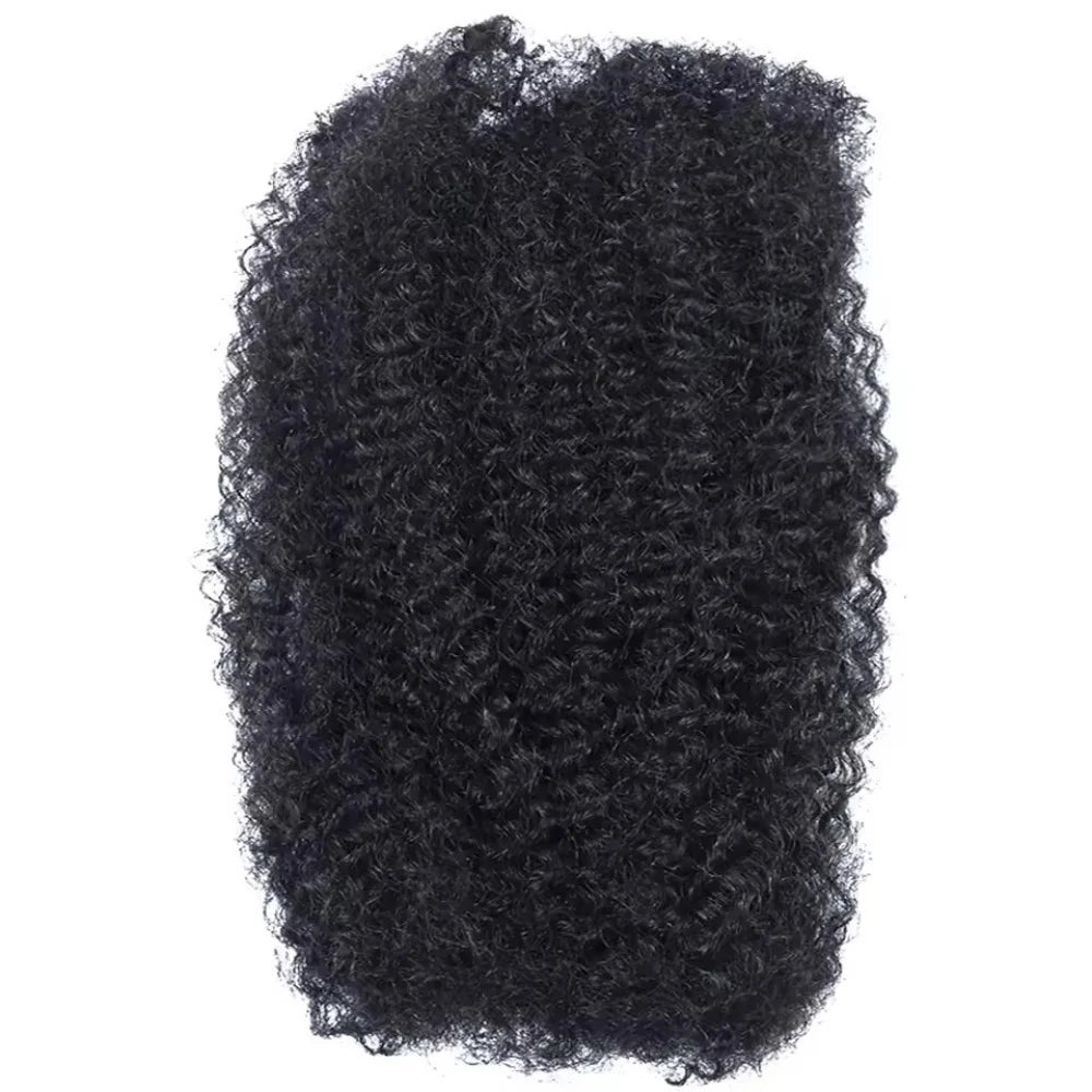 Brazilian Hair Afro Kinky Curly Wave 100% Human Hair Bulk For Braiding Twists Hair For Micro Twist Afro Kinky Hair Extension