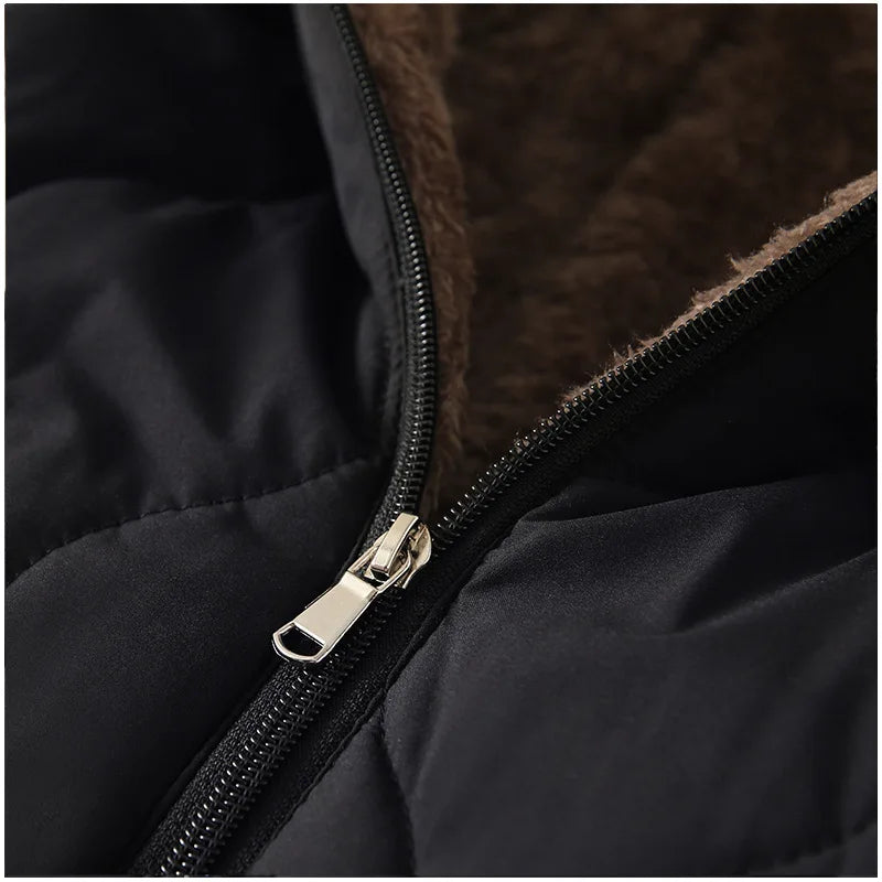 2025 Winter New Baby Boys Girls Bodysuit Solid Color Plus Velvet Thick Jumpsuits For 6M-3Y Kids Warm Hooded Rompers Snowsuit
