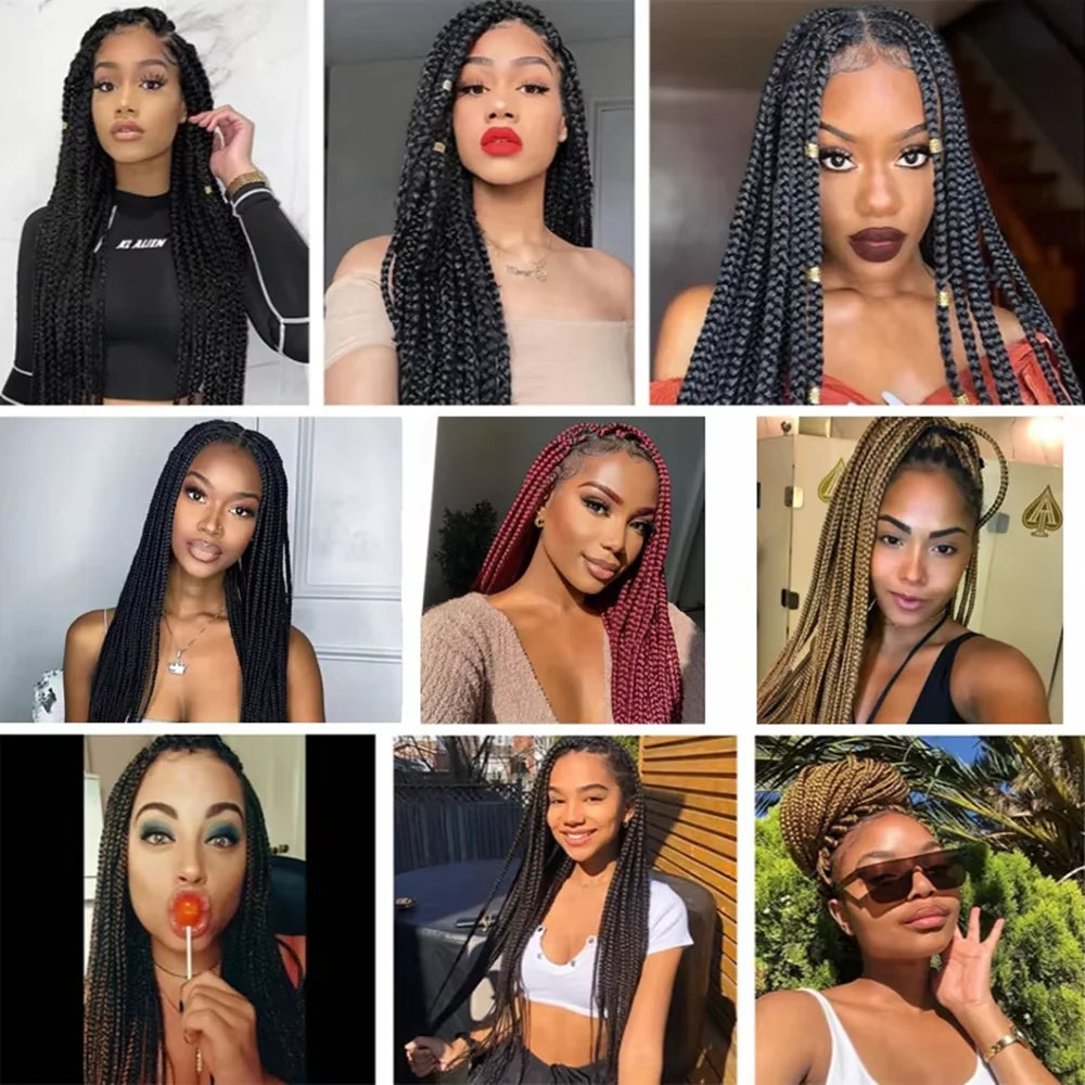 Easy Braids 26Inch Synthetic Yaki Texture Professional Braiding Hair Hot Water Setting with packaging Hair Extension For Women