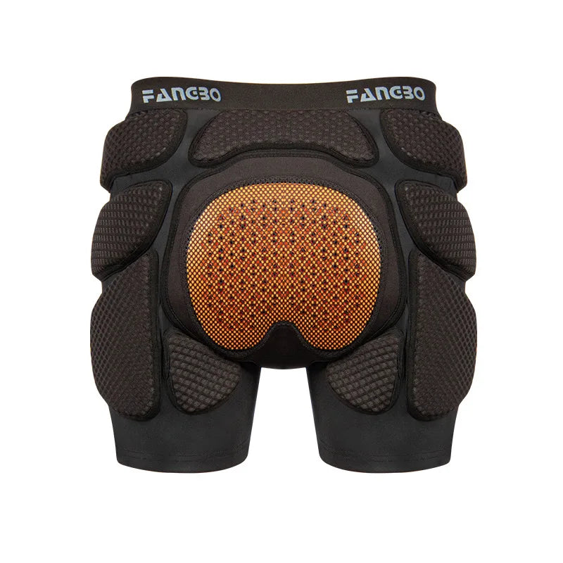 Outdoor Ski & Snowboard Protective Gear Set - Breathable Anti-Fall Hip Pants & Knee Pads for Skiing Ice Skating