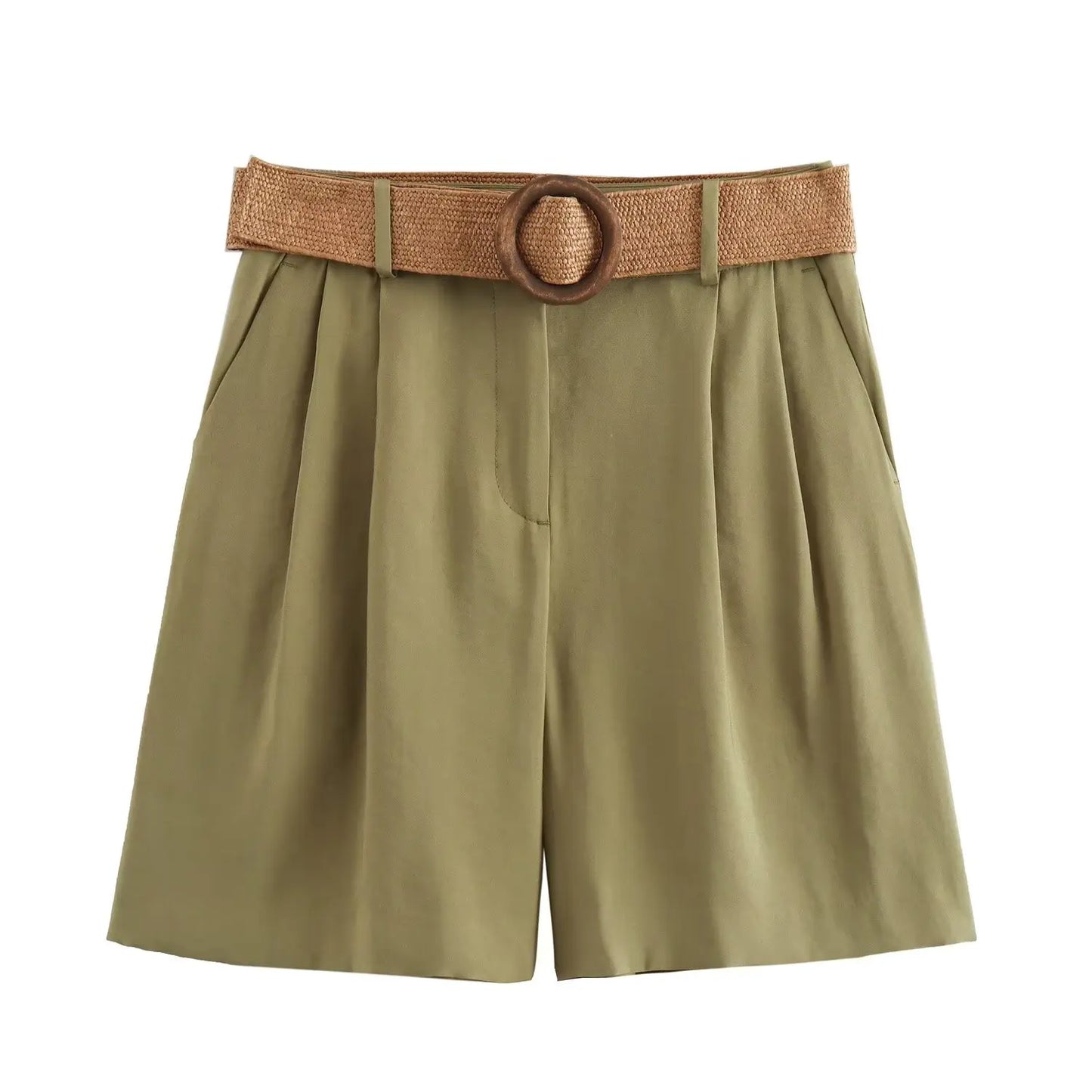 Women's Shorts High Waist Y2k Belt Short Woman Streetwear Harajuku Baggy Jeans Skort Beach Bermuda Pants Y 2k Summer New