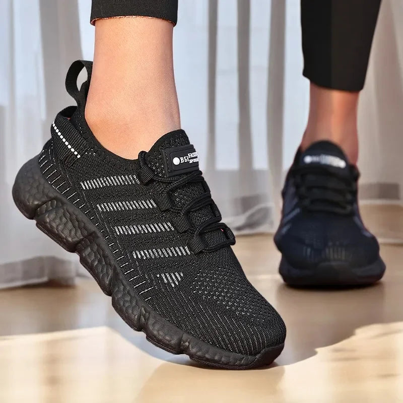 Women Running Shoes Summer Tenis Breathable Mesh Sport Shoes Men Classic Casual Sneakers Comfort Walking Non-slip Outdoor Male