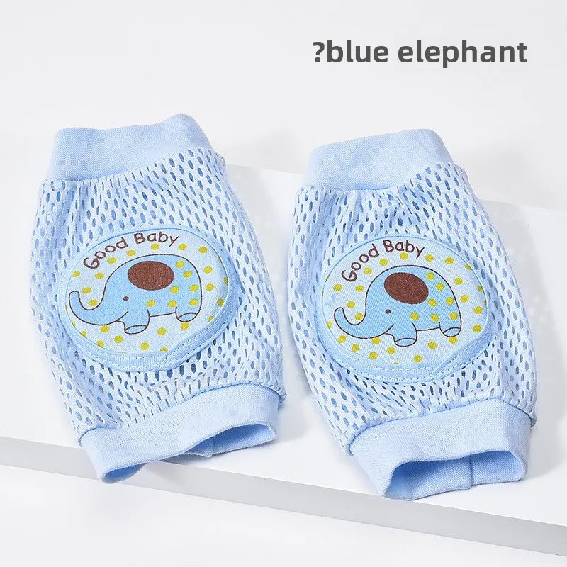 Baby Knee Pads Thin Summer Infant Crawling Protector Anti-fall Toddler Learning To Walk Knee Sleeve for Newborn Crawling Elbow