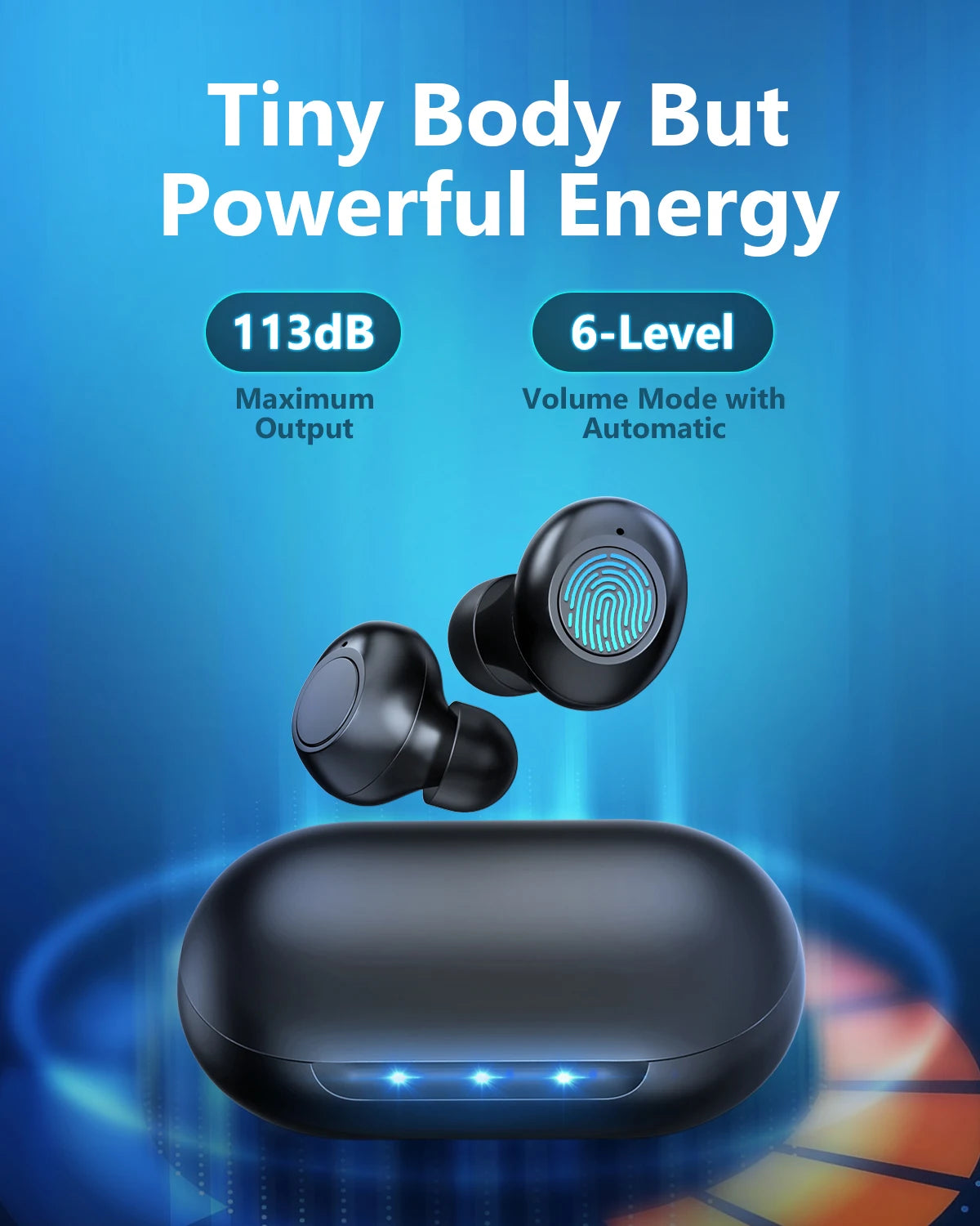 HealthTree Mini Hearing Aids Digital Rechargeable Hearing Aid 16-Channel Sound Process Portable for Deaf Elderly Sound Amplifier