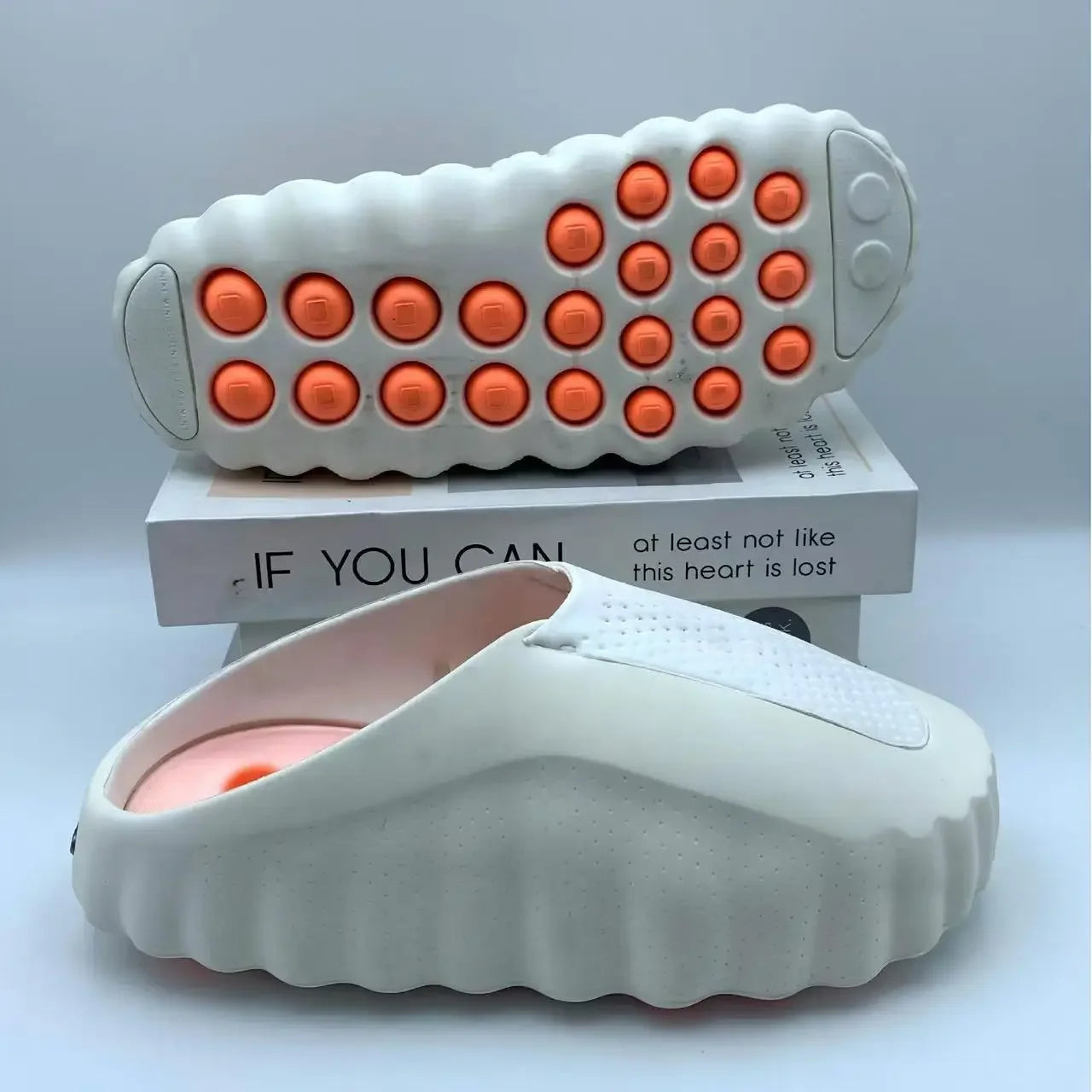 Unisex  Slippers, Ultra Soft EVA Non-Slip House Shoes with Massage Sole, Breathable Closed Toe Slides for Indoor Outdoor
