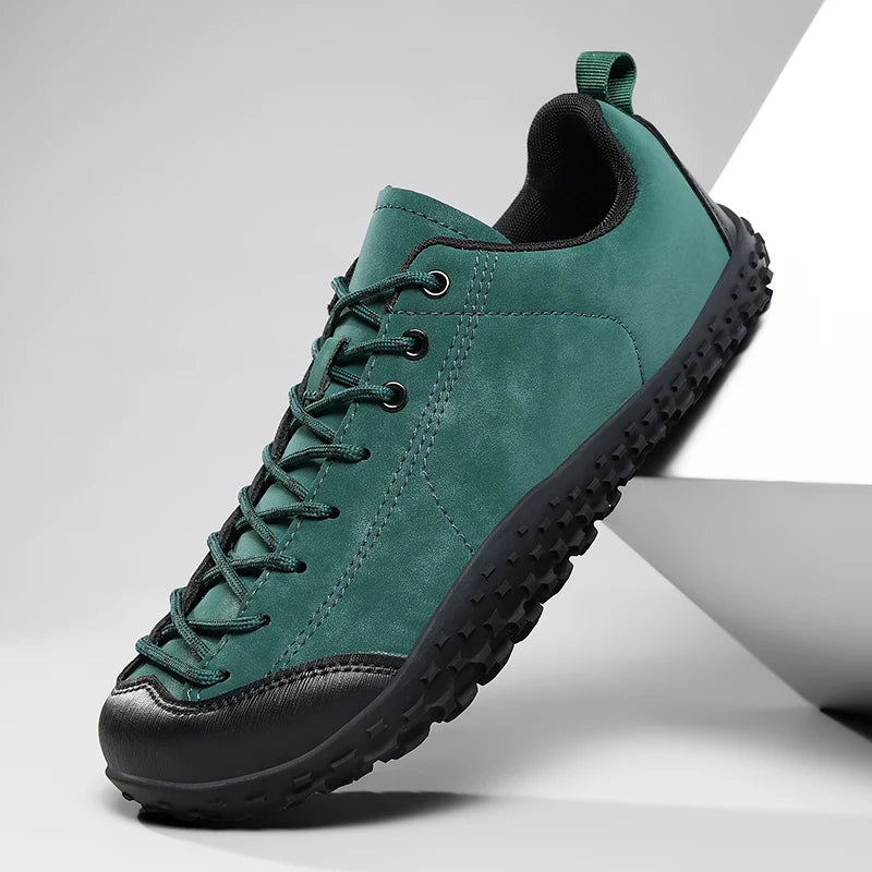 Couple Outdoor Hiking Shoes Slip On Mountaining Shoes Men Wide-Toe-Box Barefoot Shoes for Men Women Walking Shoes Men Sneakers