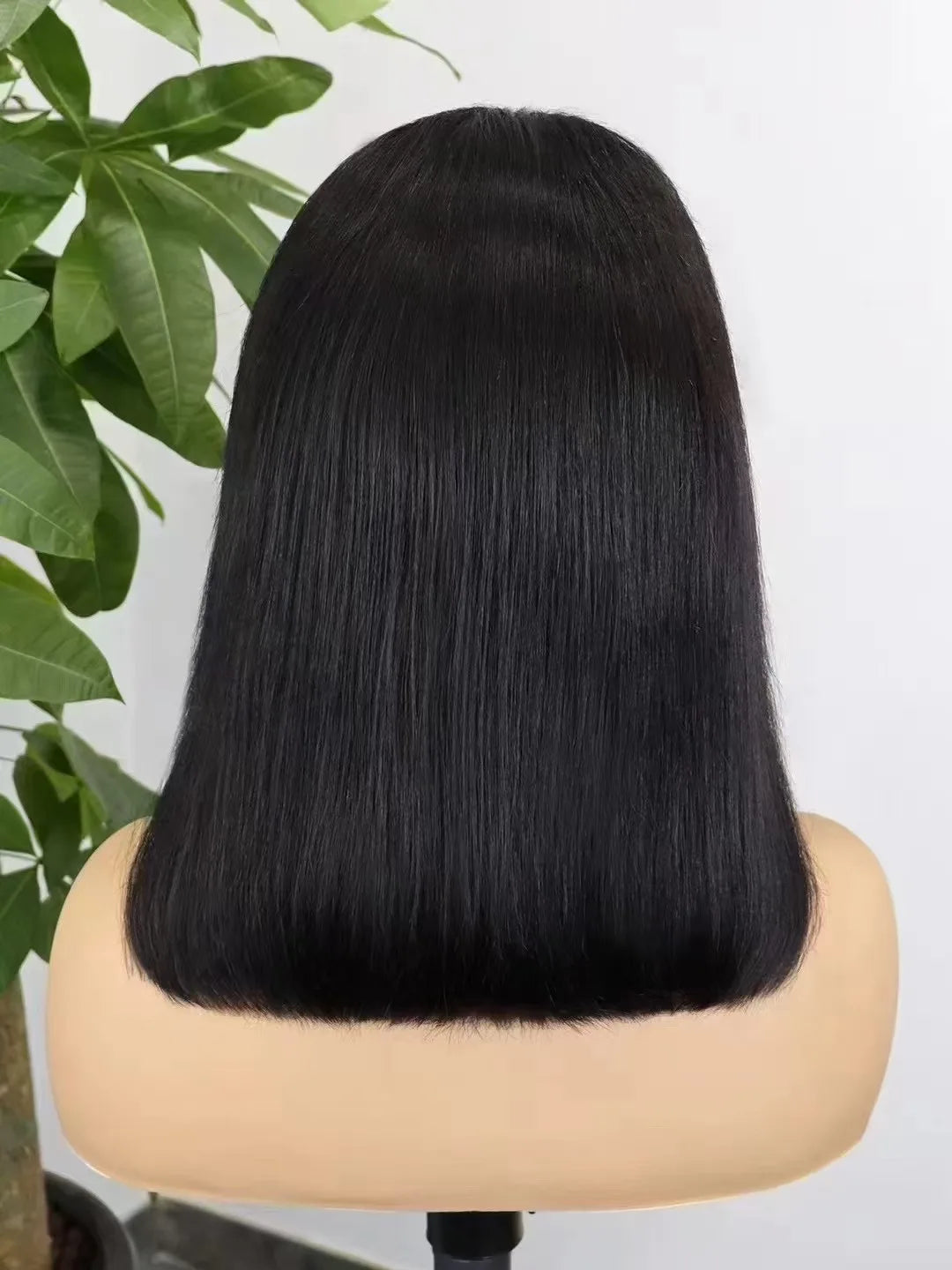 Straight Wigs 350% Density Thick Double Drawn 12A Human Hair 13x4 Lace Front Human Hair Wig for Black Women 10-16 Inches