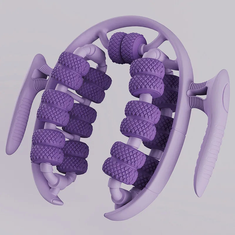 Newest  Wheel Annular Leg Clamp Massager Relax  Massager Anti-cellulite Massager Body Slimming Roller Massage for Body