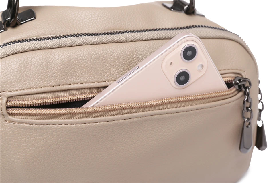 Luxury Women Handbags Designer Brand Leather Shoulder Bag Female Fashion Crossbody Bags for Women Clutch Purse Sac A Main