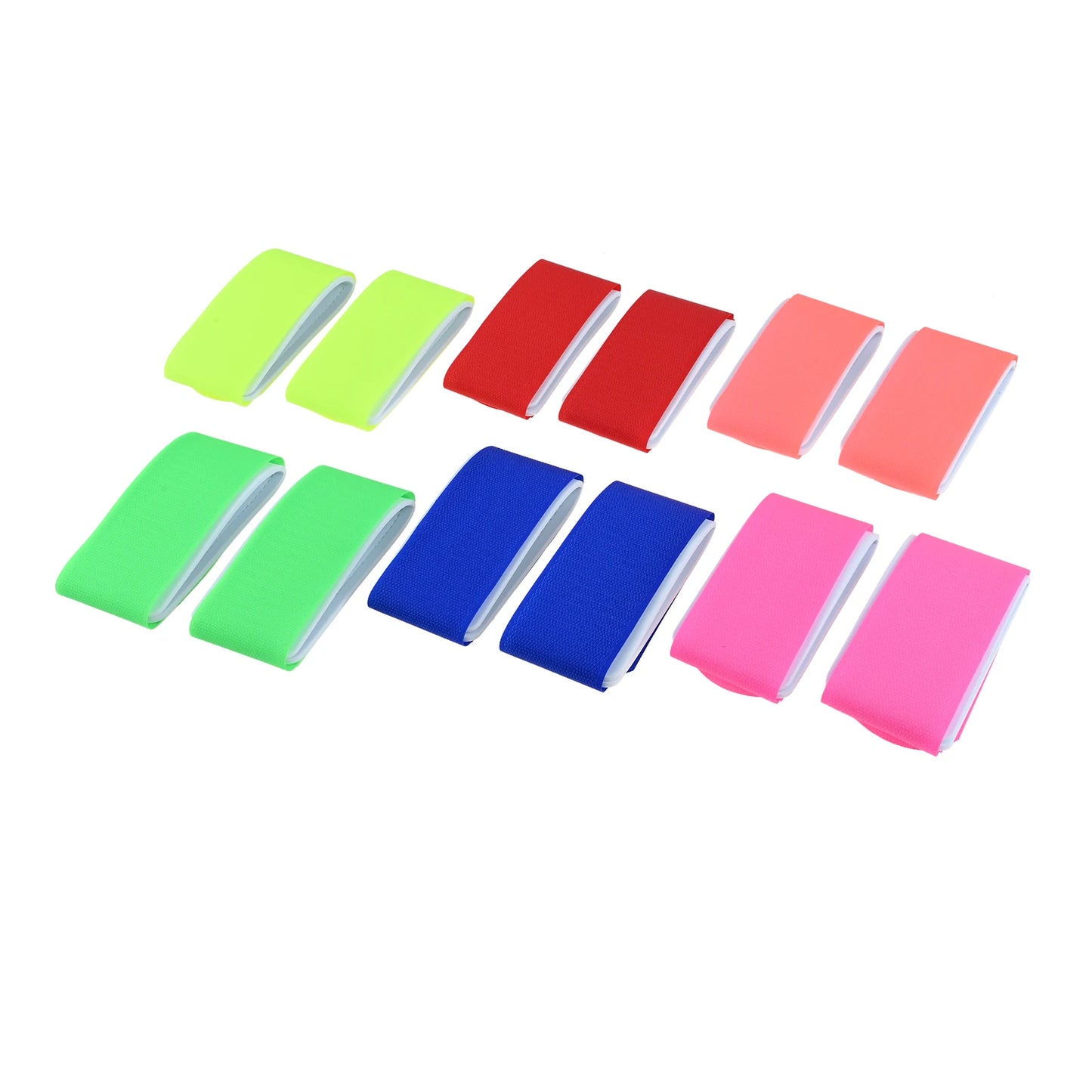 12pcs Adjustable Ski Straps Fasteners nylon and EVA Snowboard Velcro Strap Bindings 6-colors Snowboard Fasteners Accessories