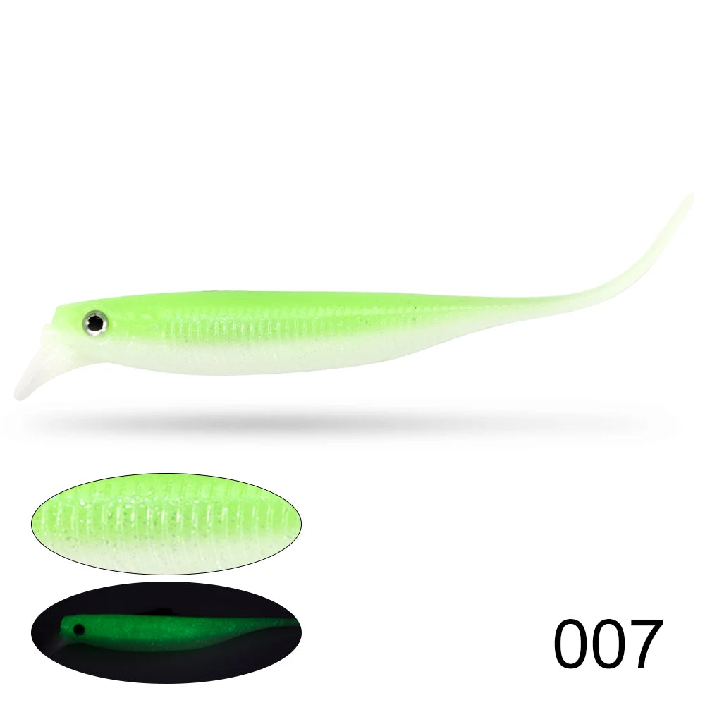 D1 Carp Fishing Soft Lure With Lip 85mm 2.5g Drift Freshwater Bait Leurre Souple Rolling Action Black Bass Perch Tackle DT2009