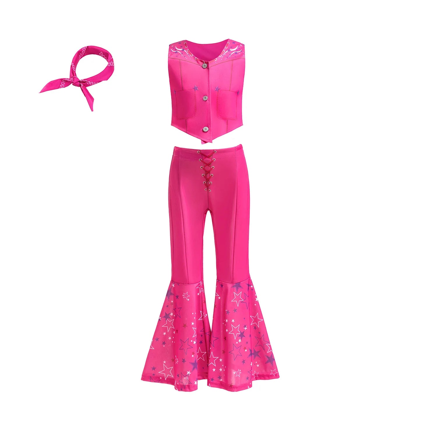 Descendant Costume Play 2026 Teen Fantasy Comedy Film The Rising of Red Cosplay Kylie Cool Outfit Halloween Dress up for Girls
