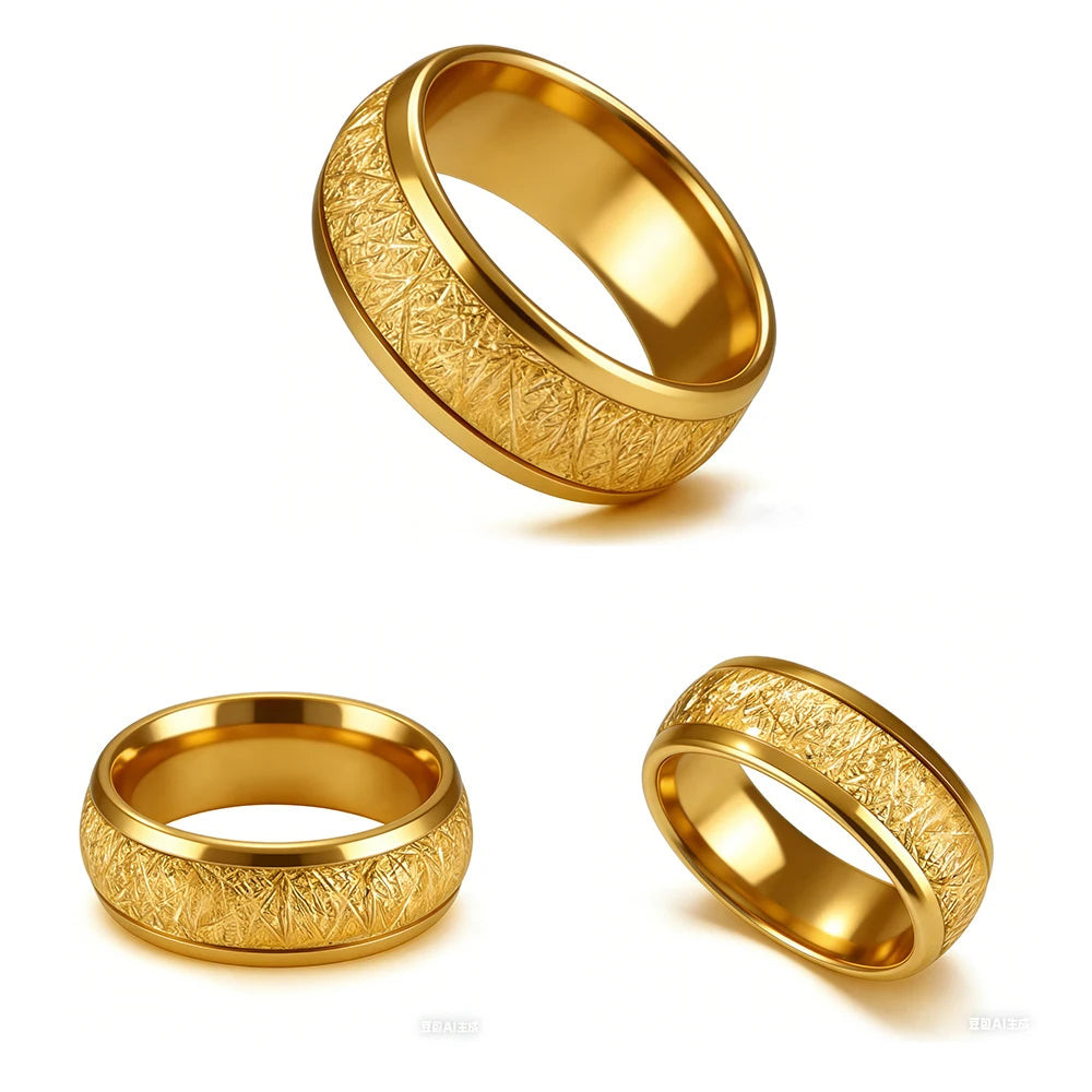RFID 125kHz T5577 Chip Gold Epoxy Resin Ceramic Smart Ring for TK4100/EM4100 Access Control Card,Men and Women Accessories